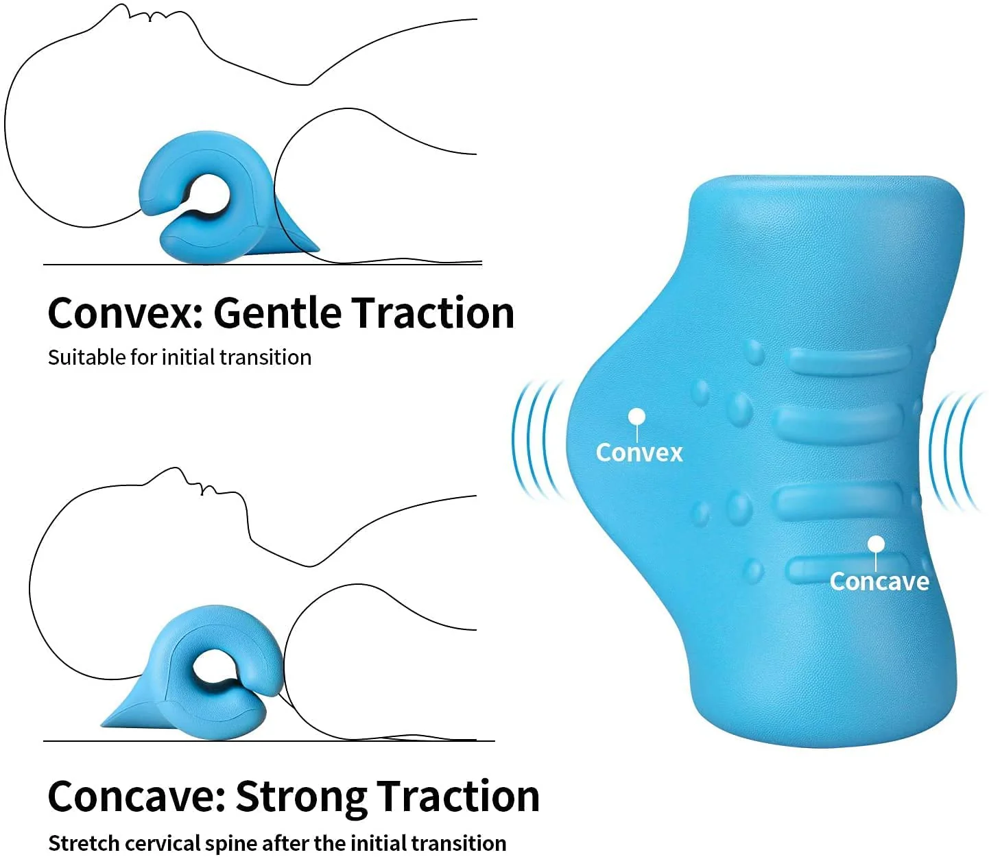 Cervical Neck Traction Pillow - Image 4