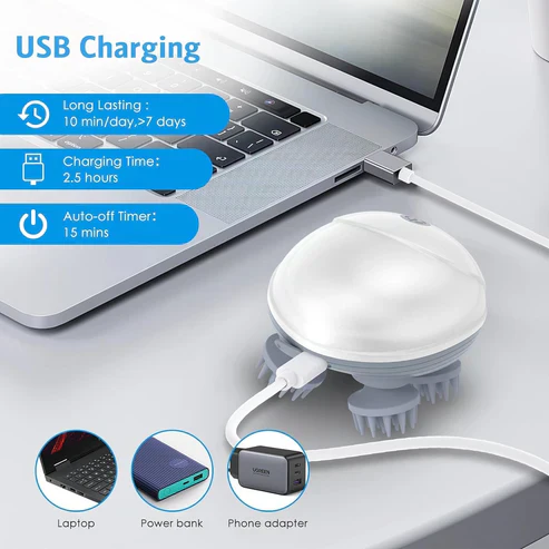 Electric Head & Scalp Massager for Men Women - Image 4