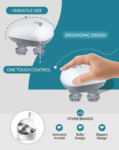 Electric Head & Scalp Massager for Men Women - Image 8